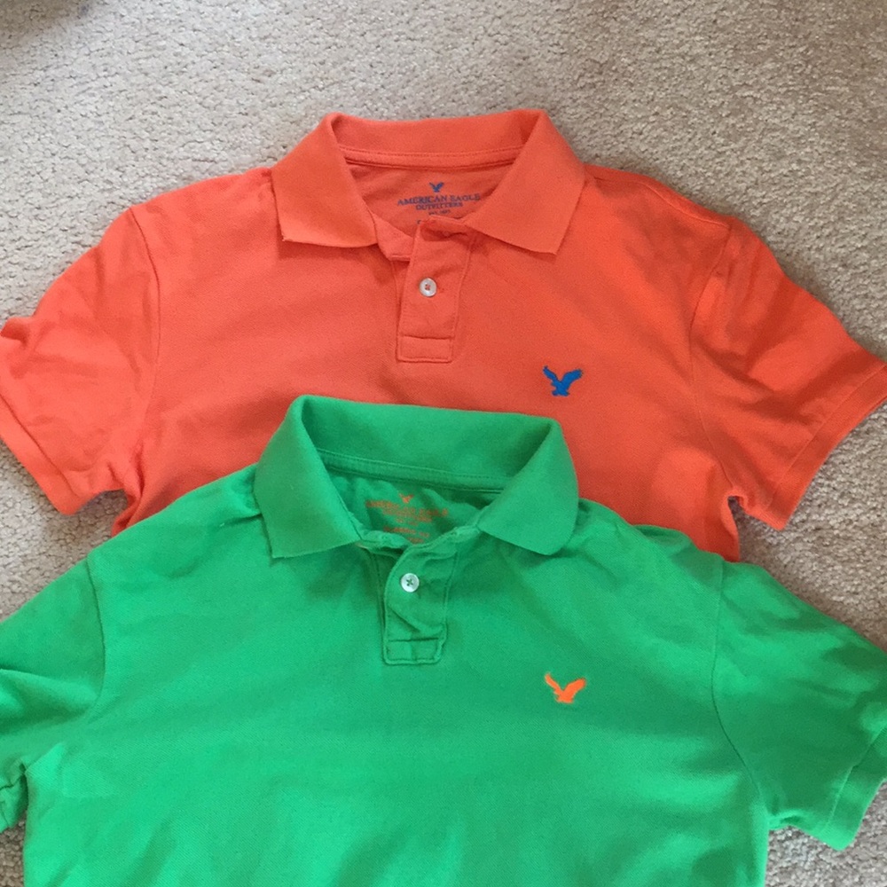 American Eagle collared shirts